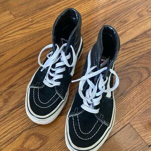 Black High Top Vans